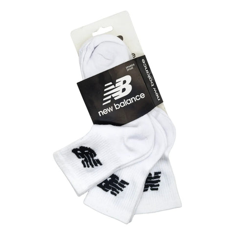 Calcetas New Balance Blanco Negro Pantorrilla 3 Pares Unisex