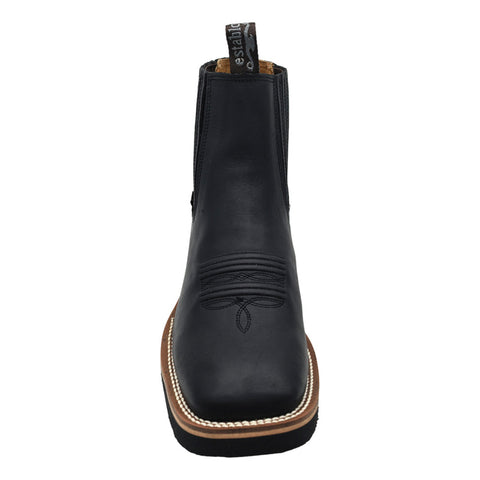 Botín Establo Modelo 982 Vaquero Original Piel Horma Canadá