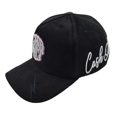 Gorra Cash Only Pink Cloud 002 Negro Snapback Unisex