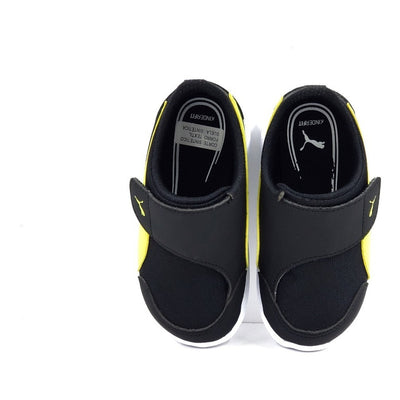 Tenis Puma Bao 3 Ac Inf 19094310 Negro/amarillo-niño