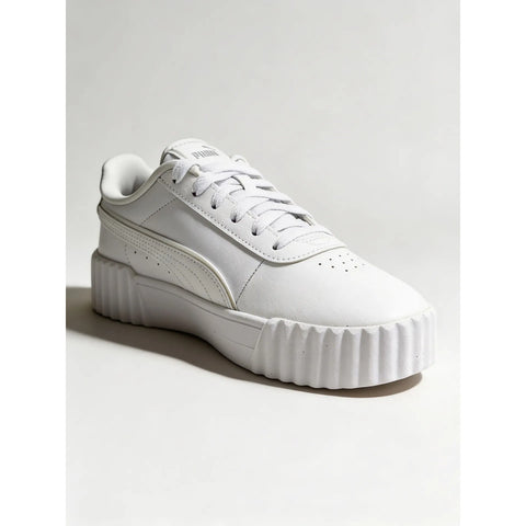 Tenis Puma Mujer Carina 3.0 Casual Holo 2.0 Blanco 402280 01