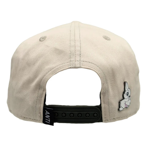 Gorra Antifashion Conejos Beige Verde Snapback 001