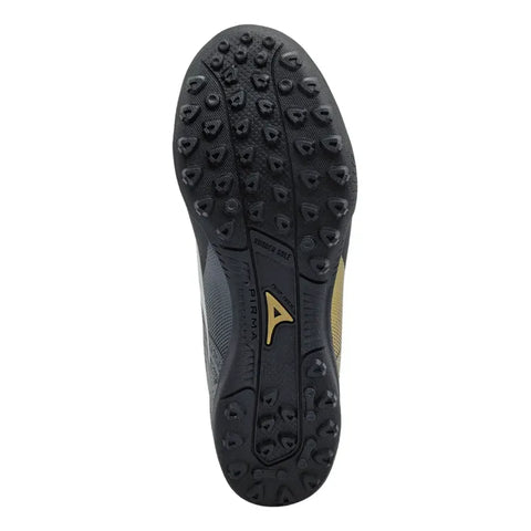 Tenis Pirma Niños Jr Futbol Rapido Turf 3067 Profesional Negro 24.5 Mx