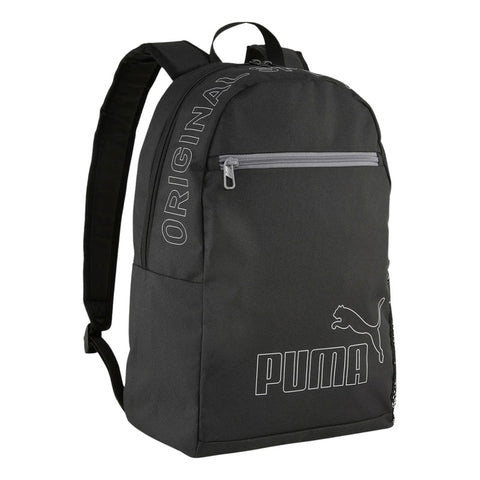 Mochila Puma Phase Backpack Ii Color Negro Diseño De La Tela Liso Código: 091166 01