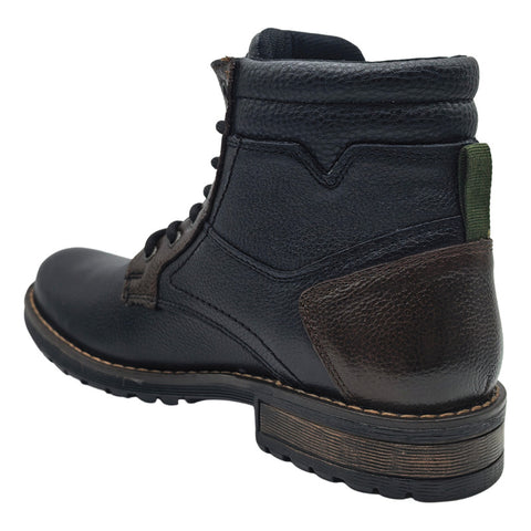 Botas De Piel Casual Para Hombre Urbana Vestir 7878 Romanos