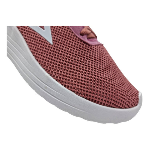 Tenis Running Pirma Para Mujer 8006 Singapur Rosa/blanco