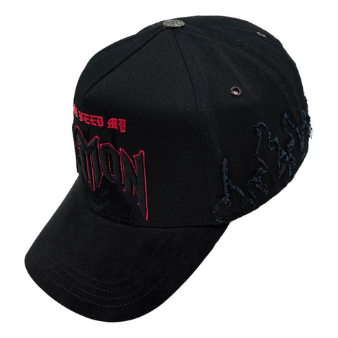 Gorra Cash Only Cash Need My Demon Negro Snapback 047