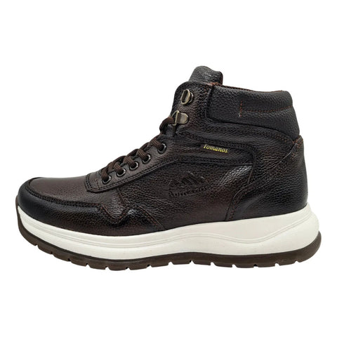 Botas Romanos 7886 Piel Casuales Café