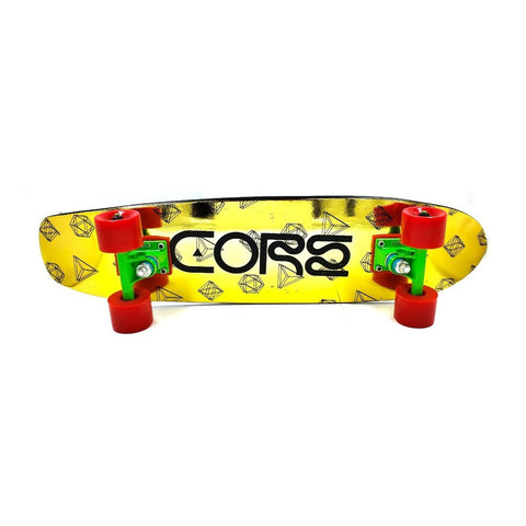 Patineta Cruiser Core Pro Oro Trucks Verde/rojo 7.5x29