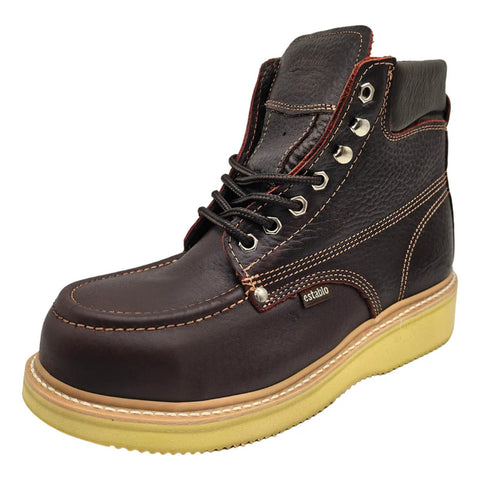 Bota De Trabajo Establo 505 De Piel Con Casquiilo Hombre