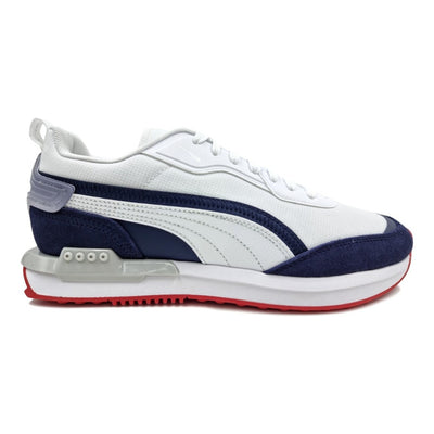 Tenis Para Hombre Puma City Rider Color Blanco/azul 25 29 Mx