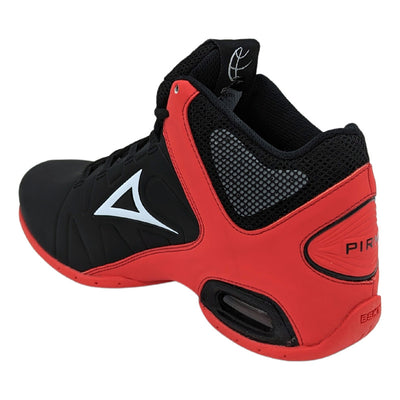 Tenis Basquetbol Wilkins Pirma Negro Rojo Mod. 0795 Original