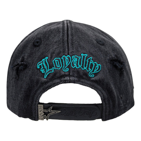 Gorra Cash Only Washed Out Loyalty 017 Negro Snapback Unisex