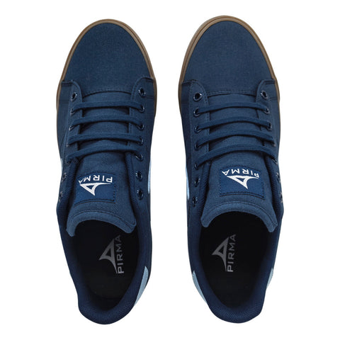 Tenis Pirma Para Hombre Original Estilo Urbano Vulcanizado 6036 Marino Cielo Talla 23 A 29.5 Cm