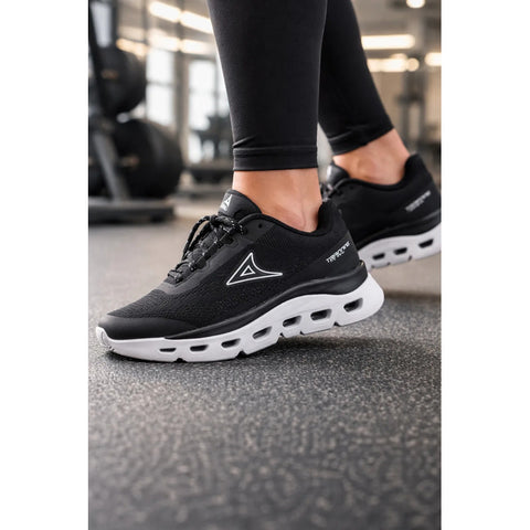 Tenis Pirma Confort 8026 Negro Blanco Dama Negro Lisa 3,0 Mx