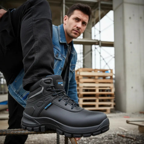 Botas Duty Gear 3728 Negro Casquillo Ligera Antiderrapante