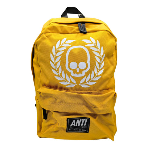 Mochila Antifashion Logo Mostaza Unisex 003