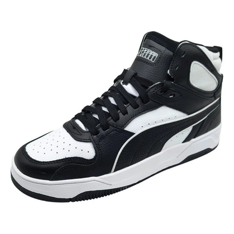 Tenis Puma Break Bota Negro Blanco Urbano 402413 05 Hombre