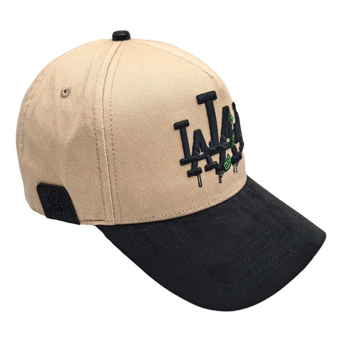 Gorra Cash Only La Money 008 Beige Snapback Unisex