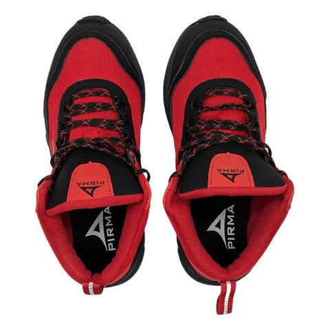 Tenis Pirma Outdoor Rojo Negro 1308 Inf Niño 18 Al 21.5