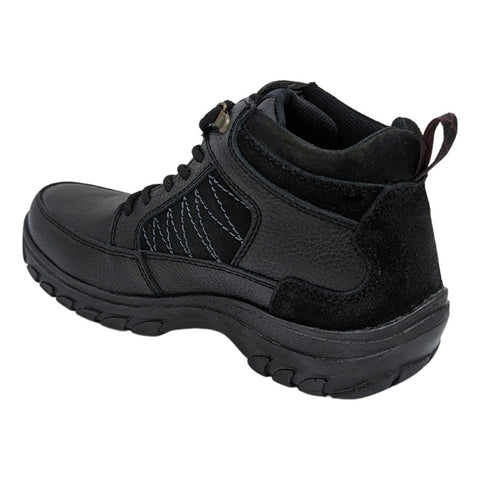 Botas Hombre Romanos 7784 Piel Himalaya Negro Casual Urbana