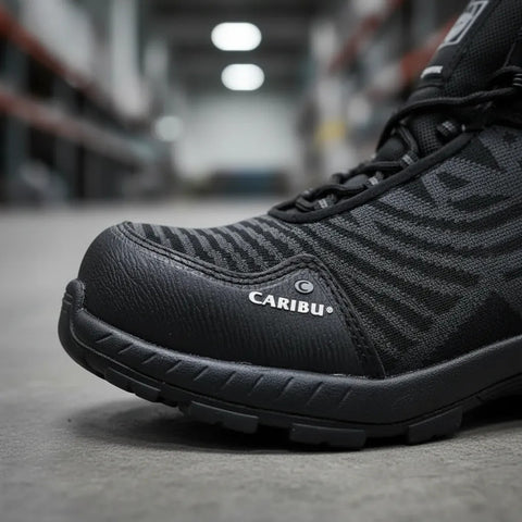Bota Hombre Casco Seguridad Trabajo Industrial Caribu 340