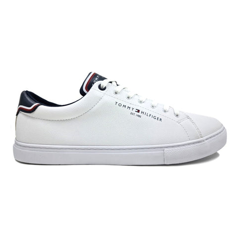 Tenis Con Logo Tommy Hilfiger Pebble En Piel Para Hombre