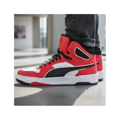 Tenis Bota Urbano Casual Hombre Puma Rbd Break Mid 402413 07