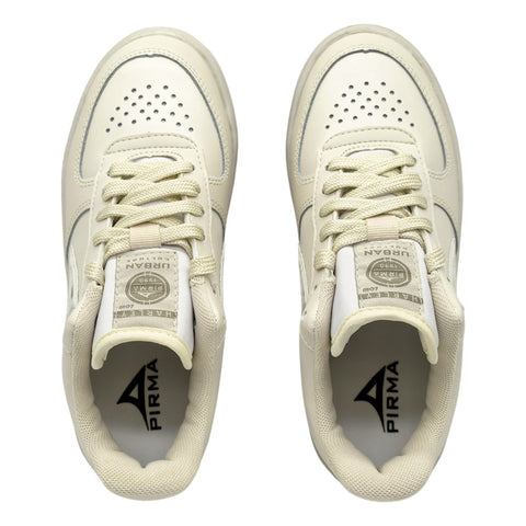 Tenis Para Mujer Original Pirma 5002 Calzado Femenino Estilo Casual En Colo Beige Talla 22 A 26.5 Cm