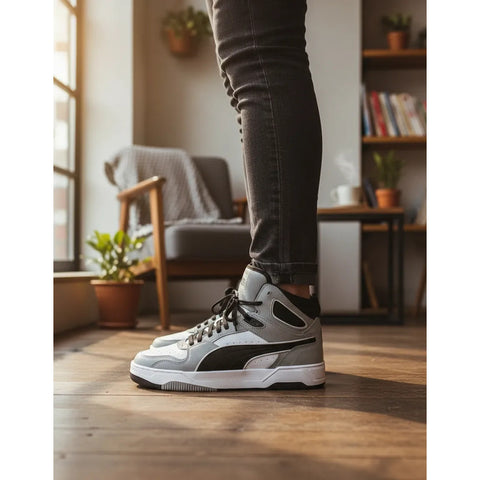 Tenis Bota Urbano Casual Hombre Puma Rbd Break Mid 402413 06