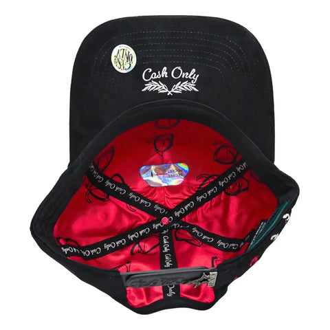 Gorra Cash Only México Box 020 Negro Snapback Unisex Negro Snapback Bordado