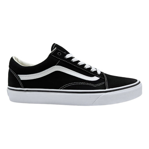 Tenis Vans Old Skool Clásicos Negro Blanco Lona Vn000zdf1wx