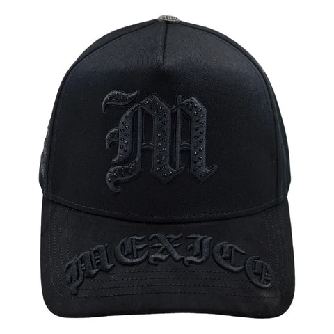 Gorra Cash Only México Box Negro Bordado Snapback 052