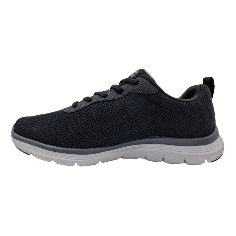 Tenis Skechers Sport Flex-lite 16829 Negro Memory Foam