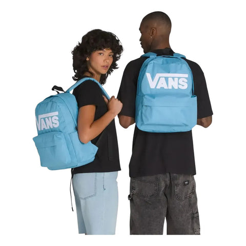 Mochila Vans Old Skool Drop V Azul Celeste Unisex