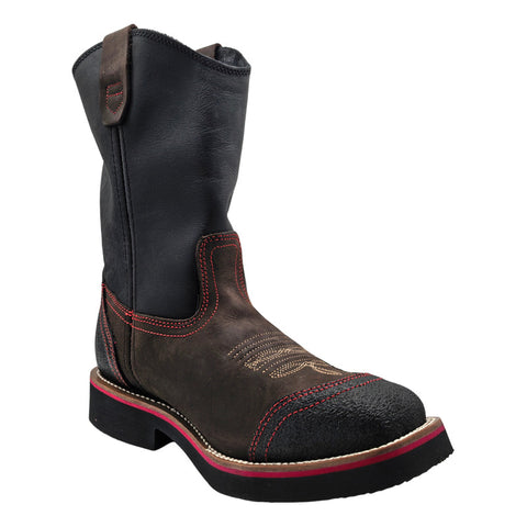 Bota Establo 986 Trabajo Casquillo Piel Altas Hombre Vaquera
