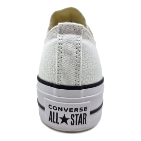 Converse Plataforma Chuck Taylor Choclo Blanco/lona 560251c