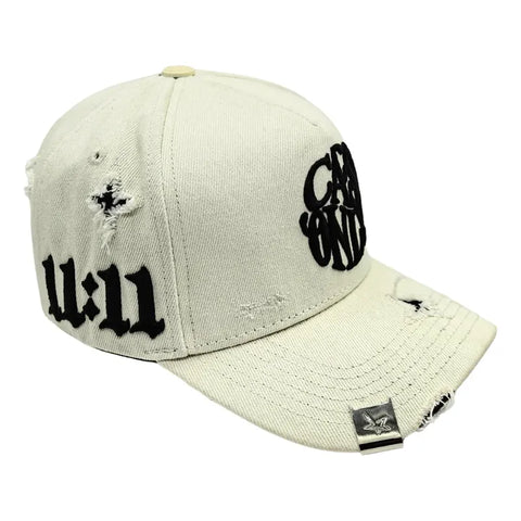 Gorra Cash Only 11-11 Loyalty 015 Hueso Snapback Unisex Hueso Snapback Bordado