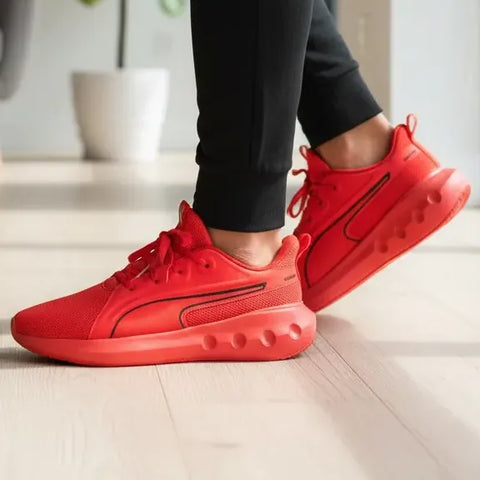Tenis Puma Carson Modelo: 310154 03 Para Hombre Color Rojo
