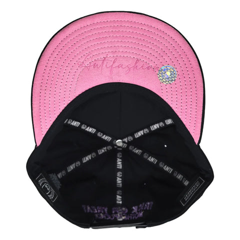 Gorra Antifashion Knife Skull Negro Snapback 006