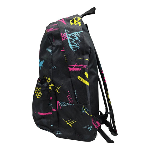 Mochila Antifashion Lines Negro Colores Unisex 009