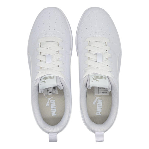 384311 01tenis Puma Rickie Jr Unisex  Blanco Juvenil