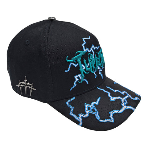 Gorra Cash Only Tumba2 Thunder 016 Negro Snapback Unisex