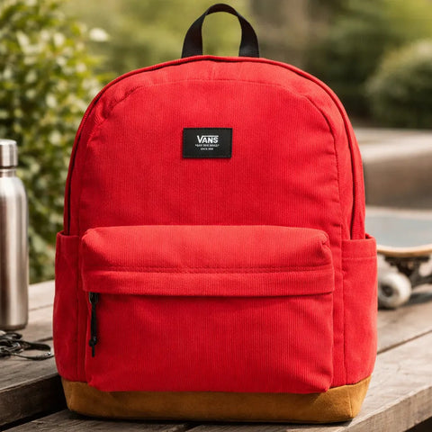 Mochila Vans Old Skool Sport Rojo Marrón Unisex