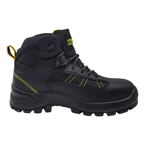 Botas Duty Gear 2208 Con Casco Negro Amarillo Dama