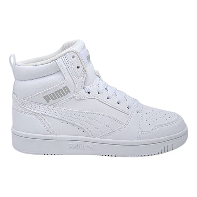 Puma Rebound V6 Mid Jr Tenis Urbano Hombre Adulto Sintético Textil Blanco.