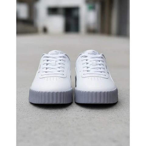 Tenis Puma Carina 3.0 Cutie Blanco Morado 40091604 Para Dama
