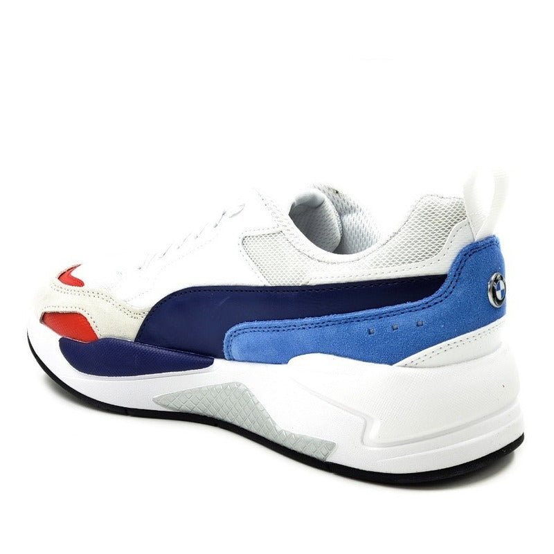 Tenis Puma Bmw Mms X-ray 2.0 30677102 Blanco/azul-hombre