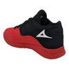 Tenis Deportivo Basketball Pirma Niño Modelo 2005 Rojo Negro