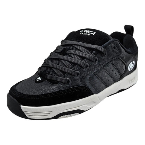 Tenis Circa Retro  90s  Negro Blanco Cx201r Para Hombre